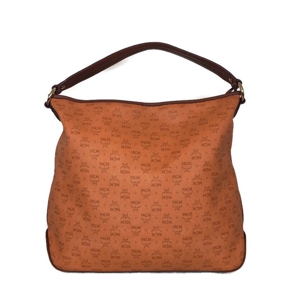 MCM HOBO Shoulder Bag- Tan - Picture 3 of 12